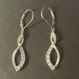 Sterling Silver Infinity Earrings